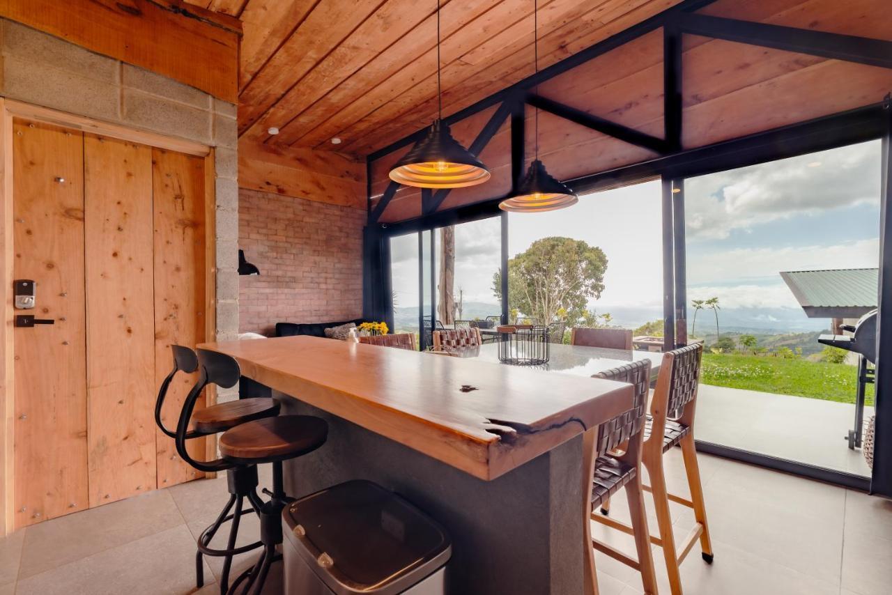 Espectacular Cabana Moderna De Montana + Bosque Nuboso +Wifi Zarcero Luaran gambar